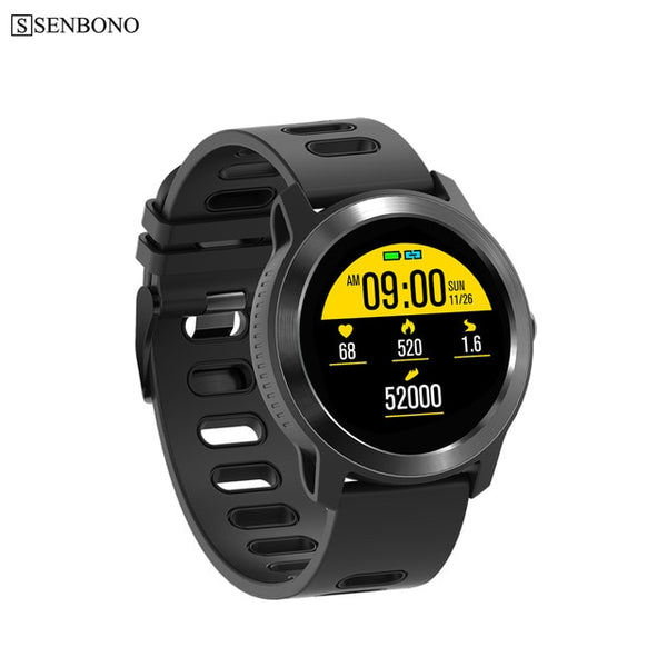 2019 New SENBONO S08 plus Women/Men Smart Watch Blood Pressure Heart Rate Monitor IP68 Waterproof Smartwatch for Android IOS